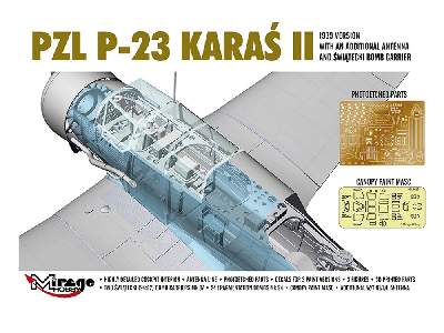 Pzl P-23 Kara&#182; Ii Z Figurkami (1939 Version) - Profi Set - image 2