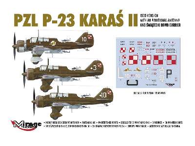 Pzl P-23 Kara&#182; Ii Z Figurkami (1939 Version) - Profi Set - image 6