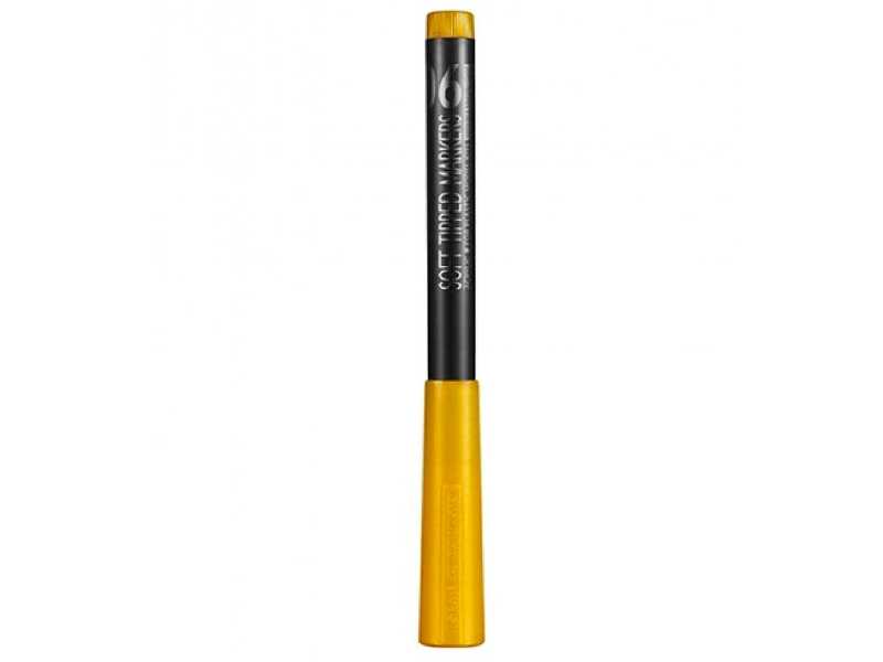 Mkm-06 Metallic Gold Soft Tipped Marker Pen - image 1