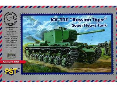 KV220/85 Russian Tiger Heavy Tank - image 1