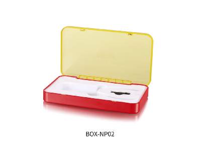 Box-np02 Wire Cutter Storage Case Red-yellow - image 1