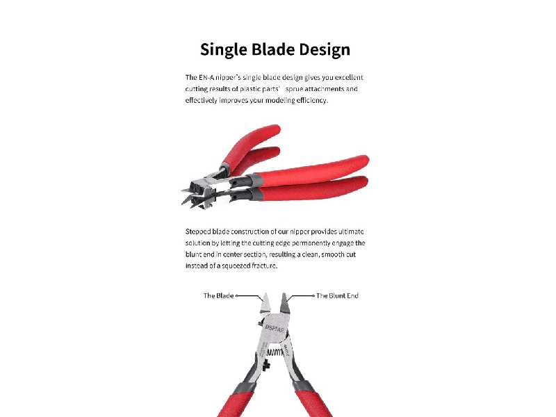 Ena Single Blade Nipper For Plastic Models