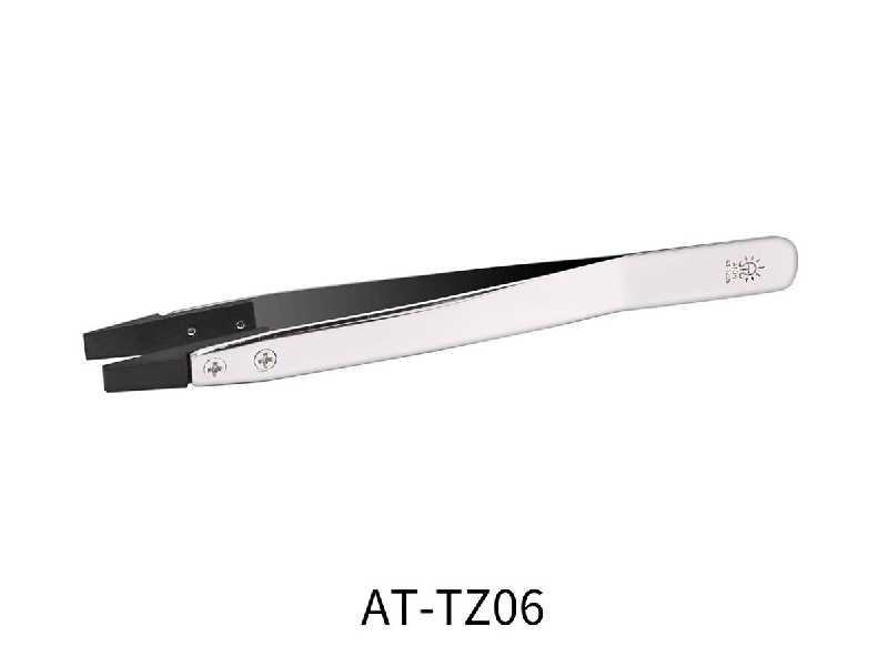 At-tz06 Anti-static Tweezers - Blunt - image 1