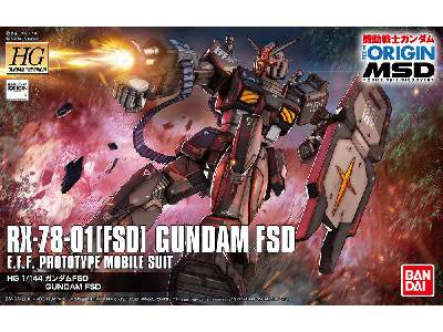 Rx-78-01(Fsd) Gundam Fsd (Gundam 82232) - image 1