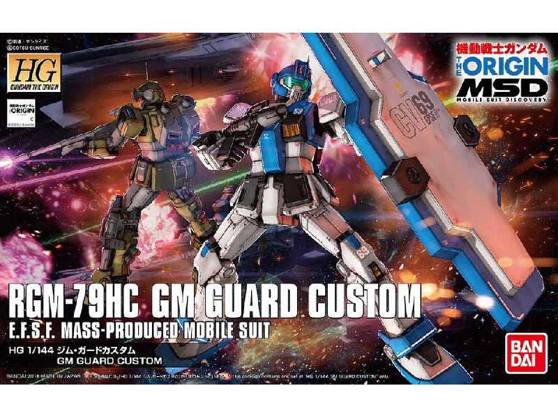 Rgm-79hc Gm Guard Custom (Gundam 82314p) - image 1