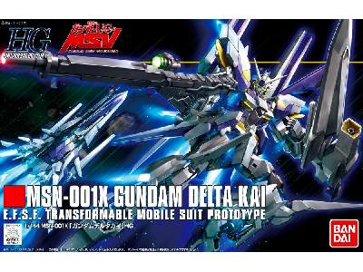 Msn-001x Gundam Delta Kai Bl - image 1
