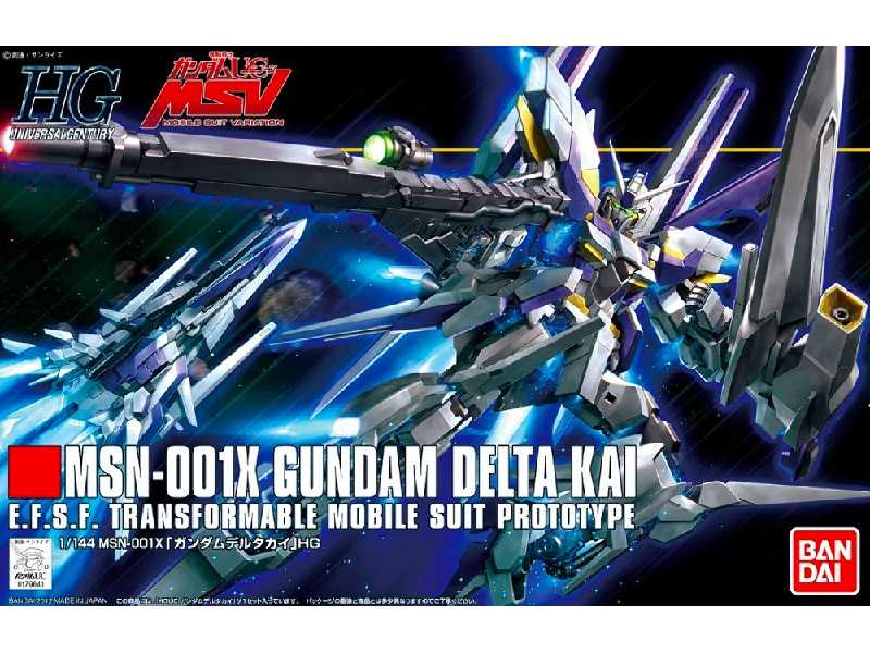 Msn-001x Gundam Delta Kai Bl - image 1