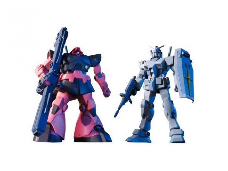 Rx-78-3 Gundam Vs Ms-09rs Rick-dom (Gundam 60960) - image 1