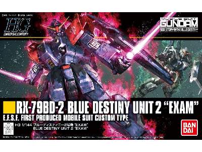 Rx-79bd-2 Blue Destiny Unit 2 Exam - image 1