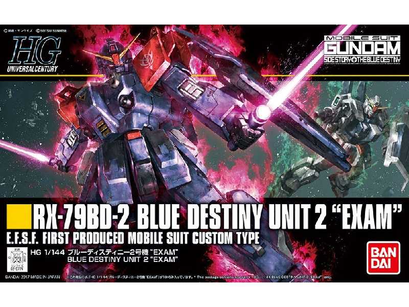 Rx-79bd-2 Blue Destiny Unit 2 Exam - image 1