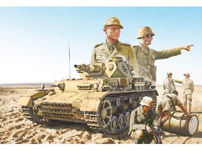 Pz.Kpfw.IV F1/F2/G With Afrika Korps Infantry - image 1