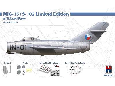MiG-15 / S-102 + Eduard accessories Limited Edition - image 1