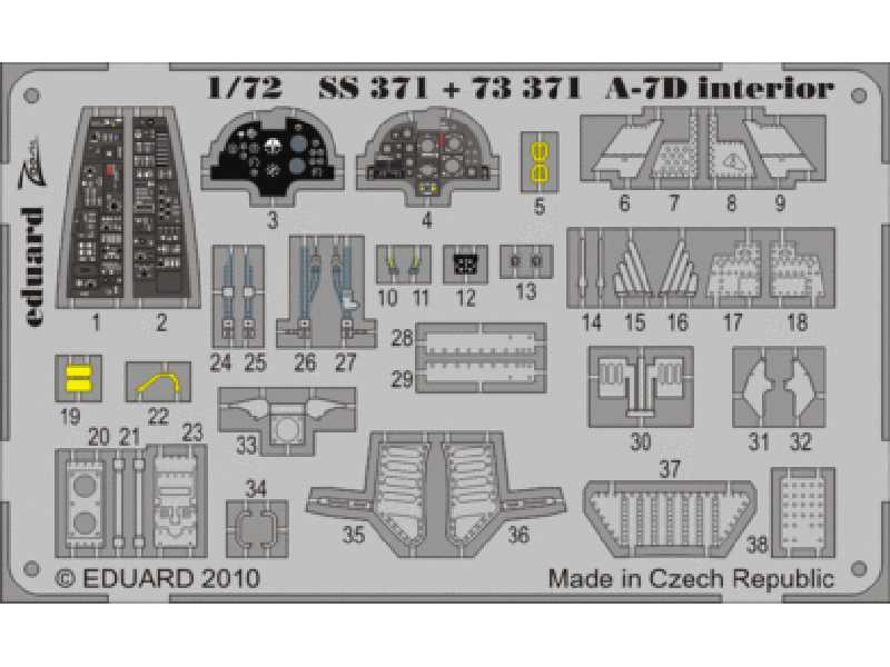 A-7D S. A. 1/72 - Hobby Boss - image 1
