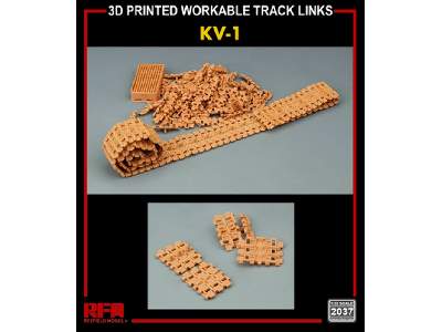 3d Printed Workable Track Links For Kv-1 - image 2
