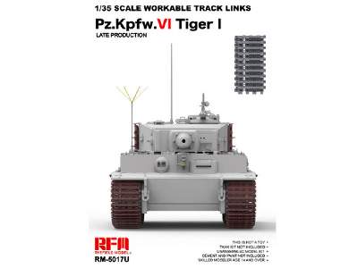 Workable Track Links For Tiger I Late - image 1