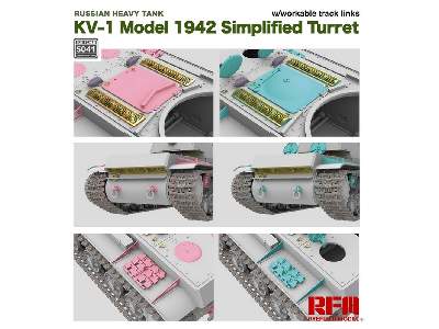 Kv-1 Model 1942 Simplified Turret - image 5