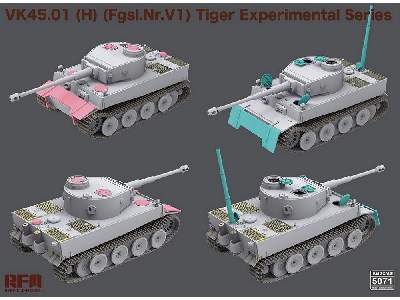 Vk45.01(H) (Fgsl.Nr.V1) Tiger Experimental Series - image 5
