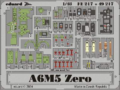 A6M5 Zero 1/48 - Hasegawa - image 2