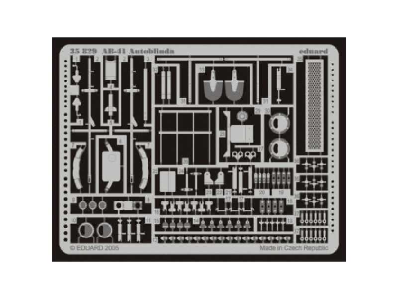 AB-41 Autoblinda 1/35 - Italeri - image 1