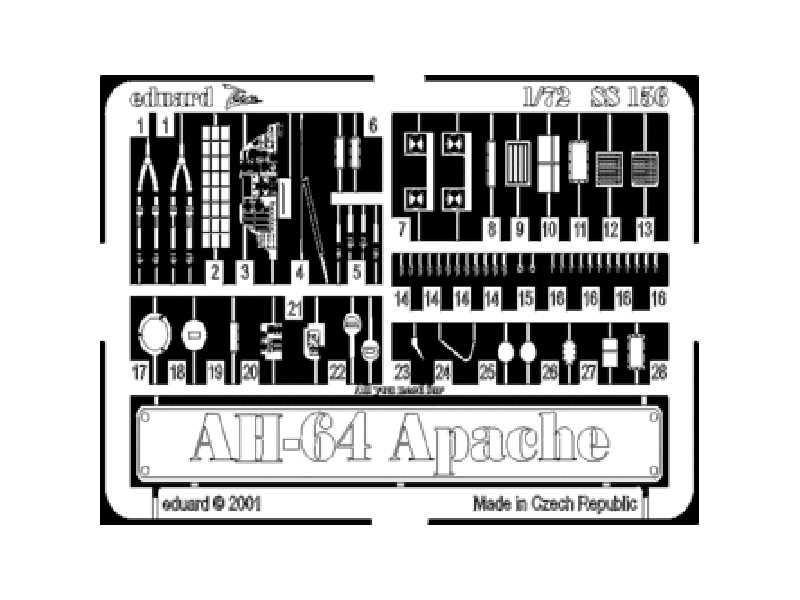 AH-64 1/72 - Academy Minicraft - image 1