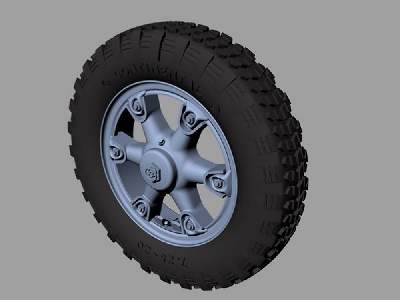 Krupp L3h163 Road Wheels (Gelande Pattern) - image 1