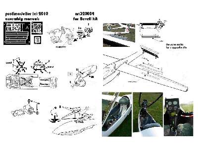 Ls-8 Undercarriage Instrument And Air Brake Detail (For Revell Kits) - image 2