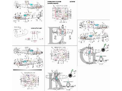 Me-109 E,g,f Stencils - image 4