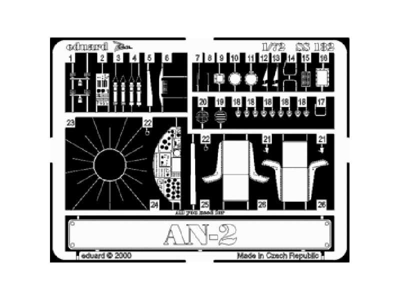 AN-2 1/72 - Italeri - image 1