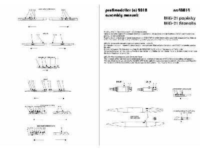 Mig-21 Stencils - image 3