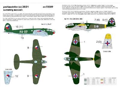 He-111 Cs, Sk Decal - image 2