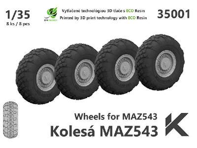 Wheels Maz543 (Scud) - image 1