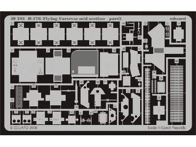 B-17G mid section 1/48 - Monogram - image 3