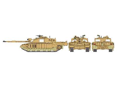 British Main Battle Tank Challenger 2 (Desertised) - image 3