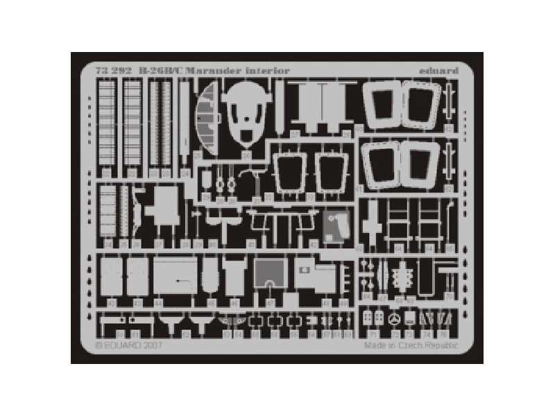 B-26B/ C interior 1/72 - Hasegawa - image 1