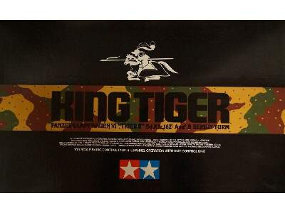 R/C King Tiger W/Option Kit - image 1