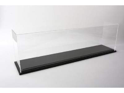Display Case With Wood Base 824 X 164 X 237mm - image 1