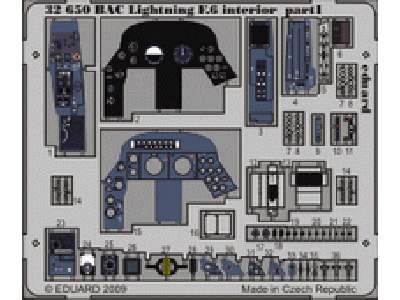 BAC Lightning F.6 interior S. A. 1/32 - Trumpeter - image 1