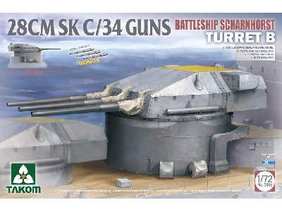 28 cm SK C/34 Battleship Scharnhorst Turret B - image 1