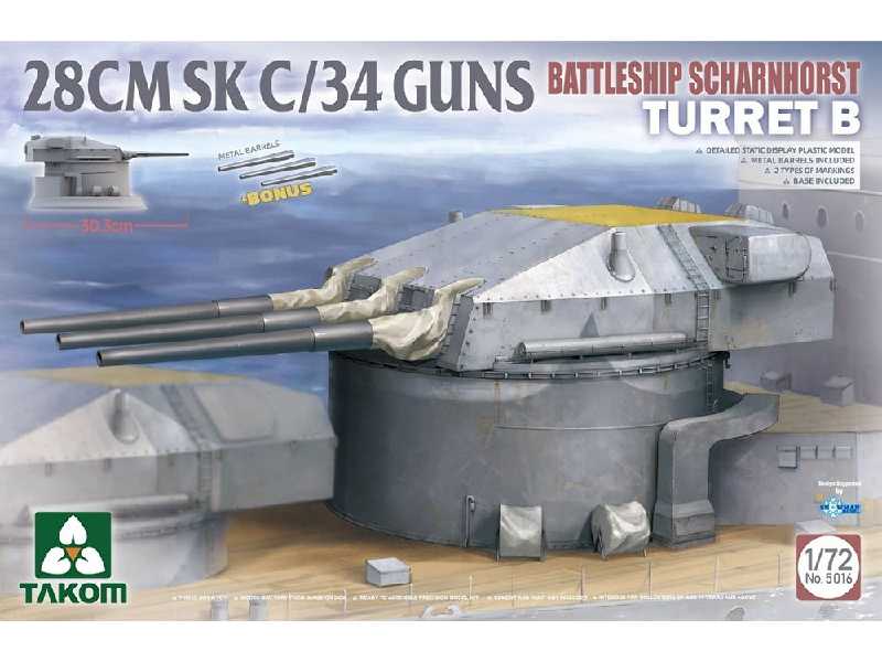 28 cm SK C/34 Battleship Scharnhorst Turret B - image 1