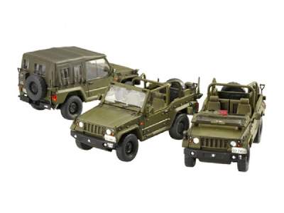 Ml-24 Jgsdf 1/2t Truck (Type V17, For Army Unit) Set Of 3 - image 3