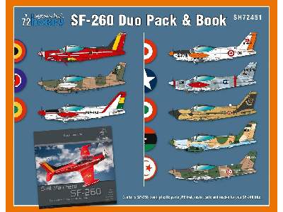 Siai-marchetti Sf-260 Duo Pack With Book - image 1