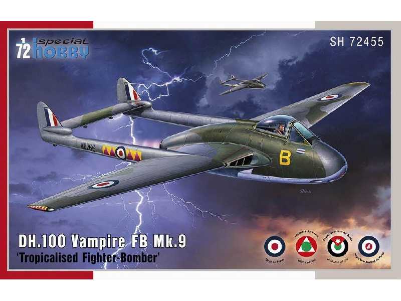 Dh.100 Vampire Fb Mk.9 'tropicalised Fighter-bomber' - image 1