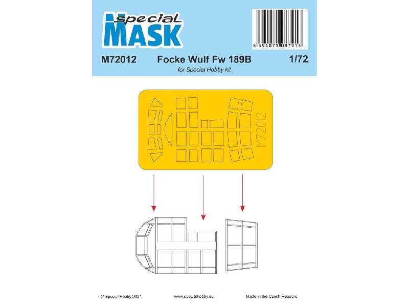 Focke Wulf Fw 189b (For Special Hobby Kit) - image 1