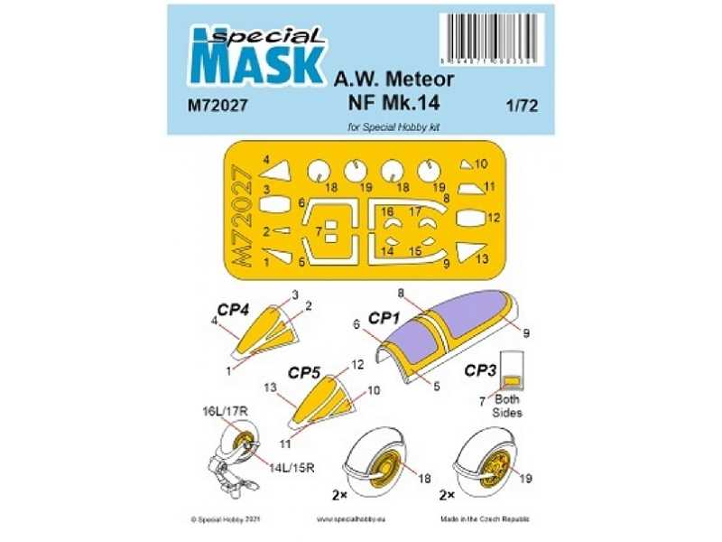 A.W. Meteor Nf Mk.14 (For Special Hobby Kit) - image 1 A.W. Meteor Nf Mk.14 (For Special Hobby Kit) - image 1