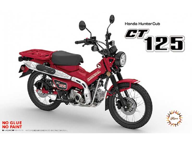 B-nx-3 Honda Hunter Cub Ct 125 (Growing Red) - image 1