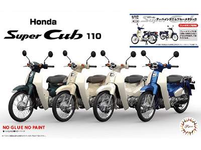 B-nx-6 Honda Super Cub 110 (Urban Denim Blue Metallic) - image 1