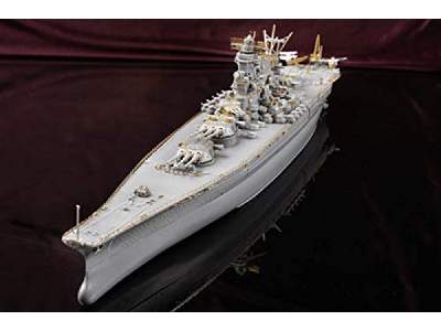 Nx-1 Ex-101 Photo-etched Parts Set For Ijn Battleship Yamato (W/Ship Name Plate) - image 2