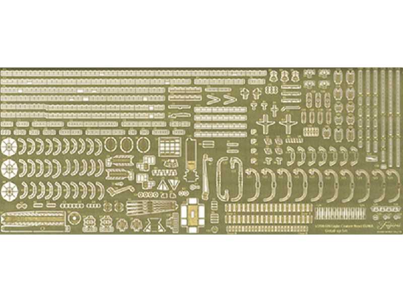Nx-17 Ex-101 Photo Etched Parts Set For Ijn Light Cruiser - image 1 Nx-17 Ex-101 Photo Etched Parts Set For Ijn Light Cruiser - image 1