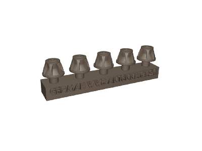 German Antenna Base Set #1 (5pcs.) - image 2