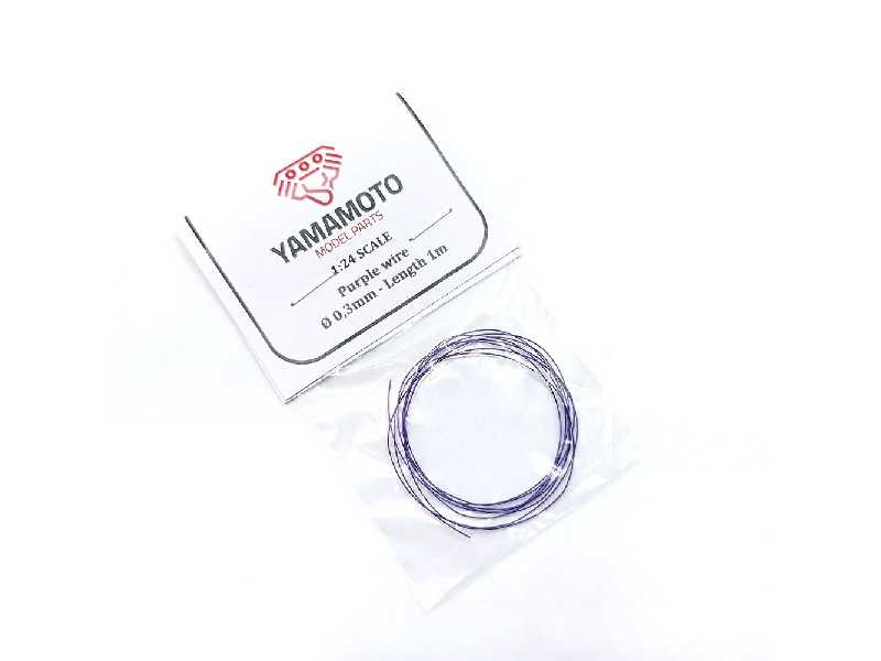 Purple Wire 0,3 Mm Lenght 1m - image 1